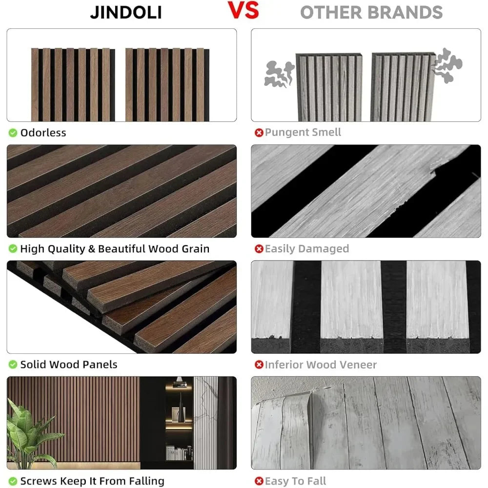 Wood Slat Acoustic Panels Noise Reduction