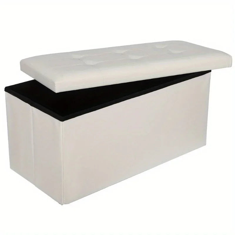 Storage Ottoman Bench Foot Rest Stool