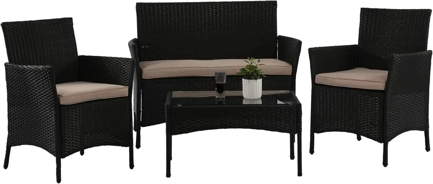 Patio Furniture Set Bright Colors