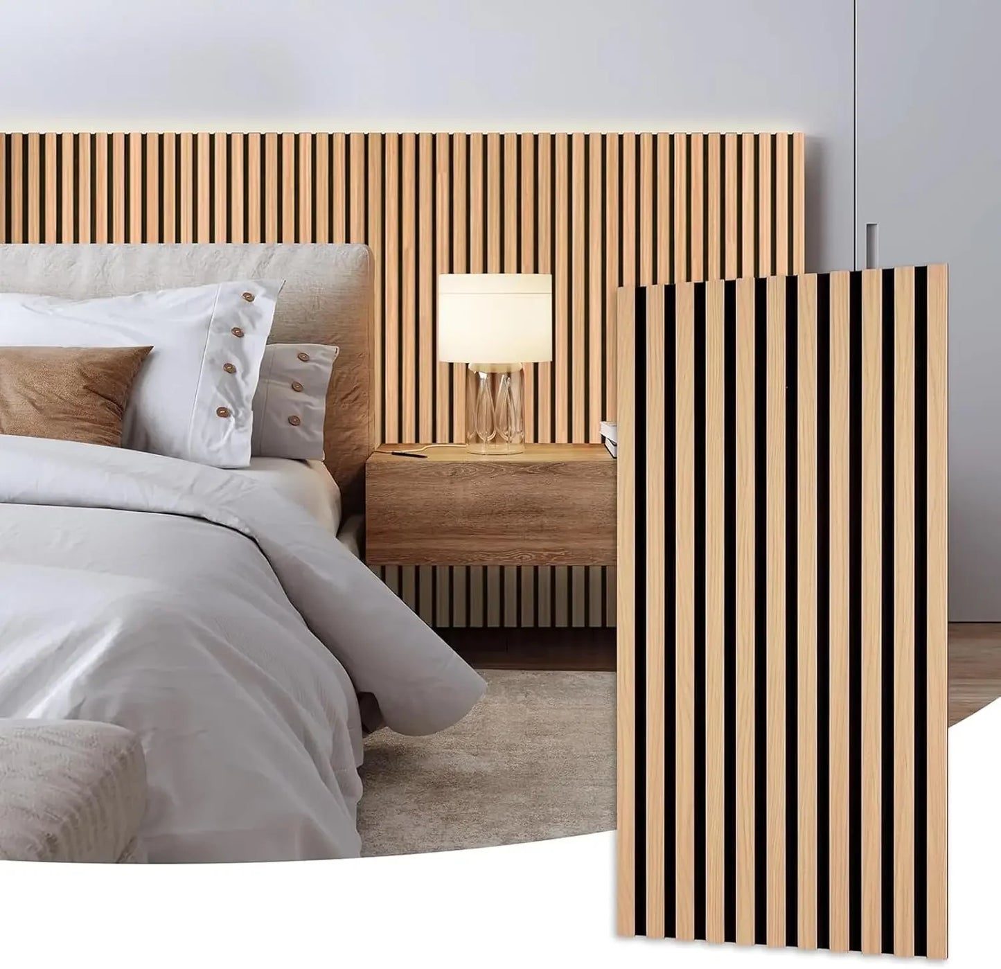 Wood Slat Acoustic Panels Noise Reduction