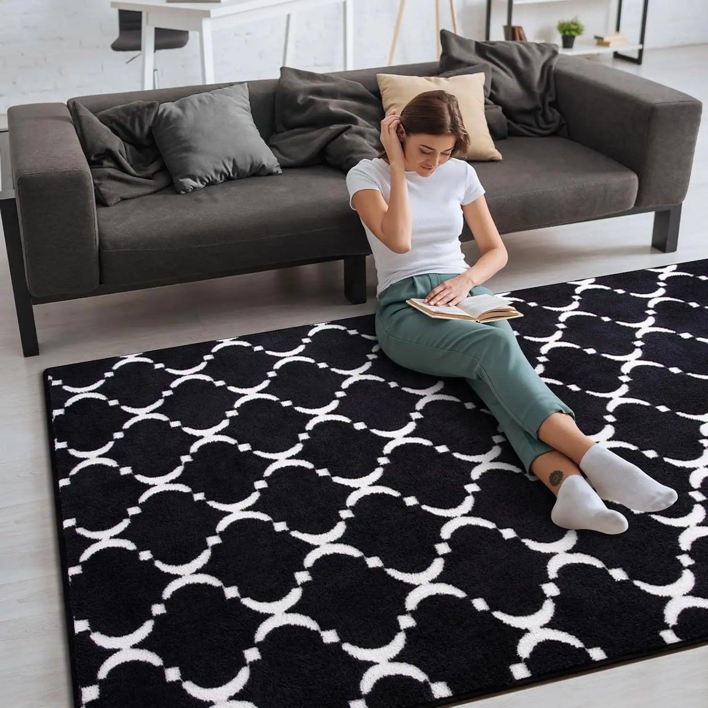 Large Indoor Memory Foam Rug
