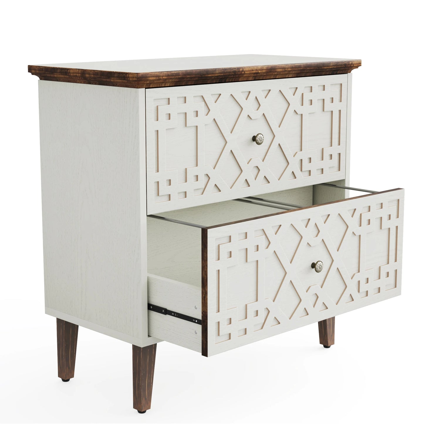 Home Office Wood File Cabinet