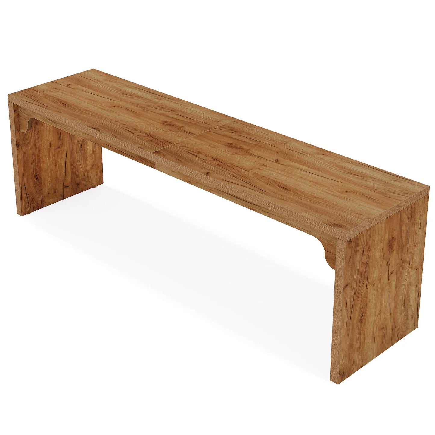 Wooden Extra Long Desk Double Workstation