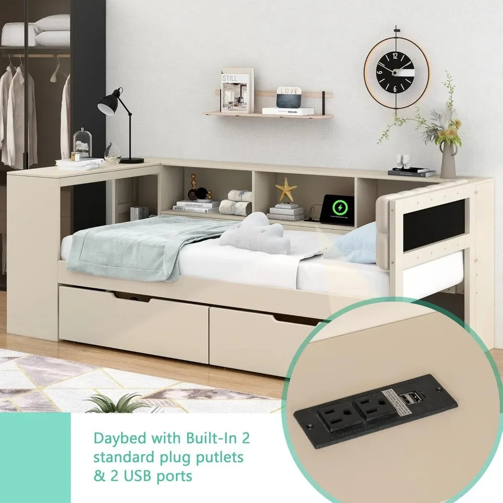 Daybed with Under Bed Drawers
