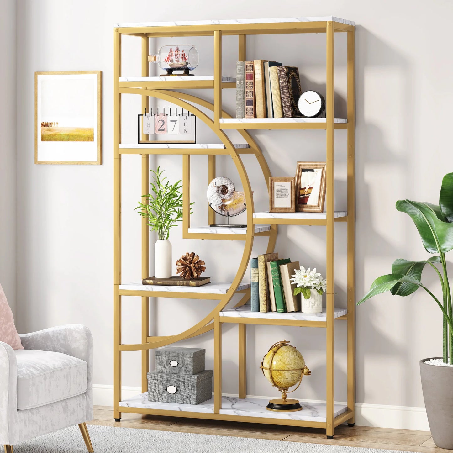 Tribesigns Bookshelf Bookcase