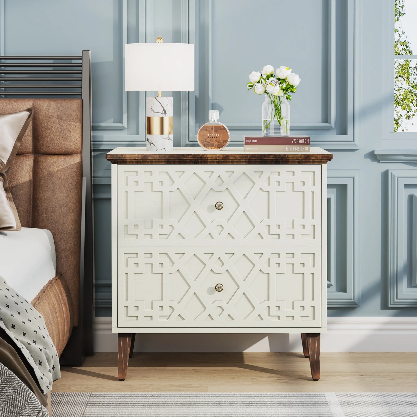 Home Office Wood File Cabinet