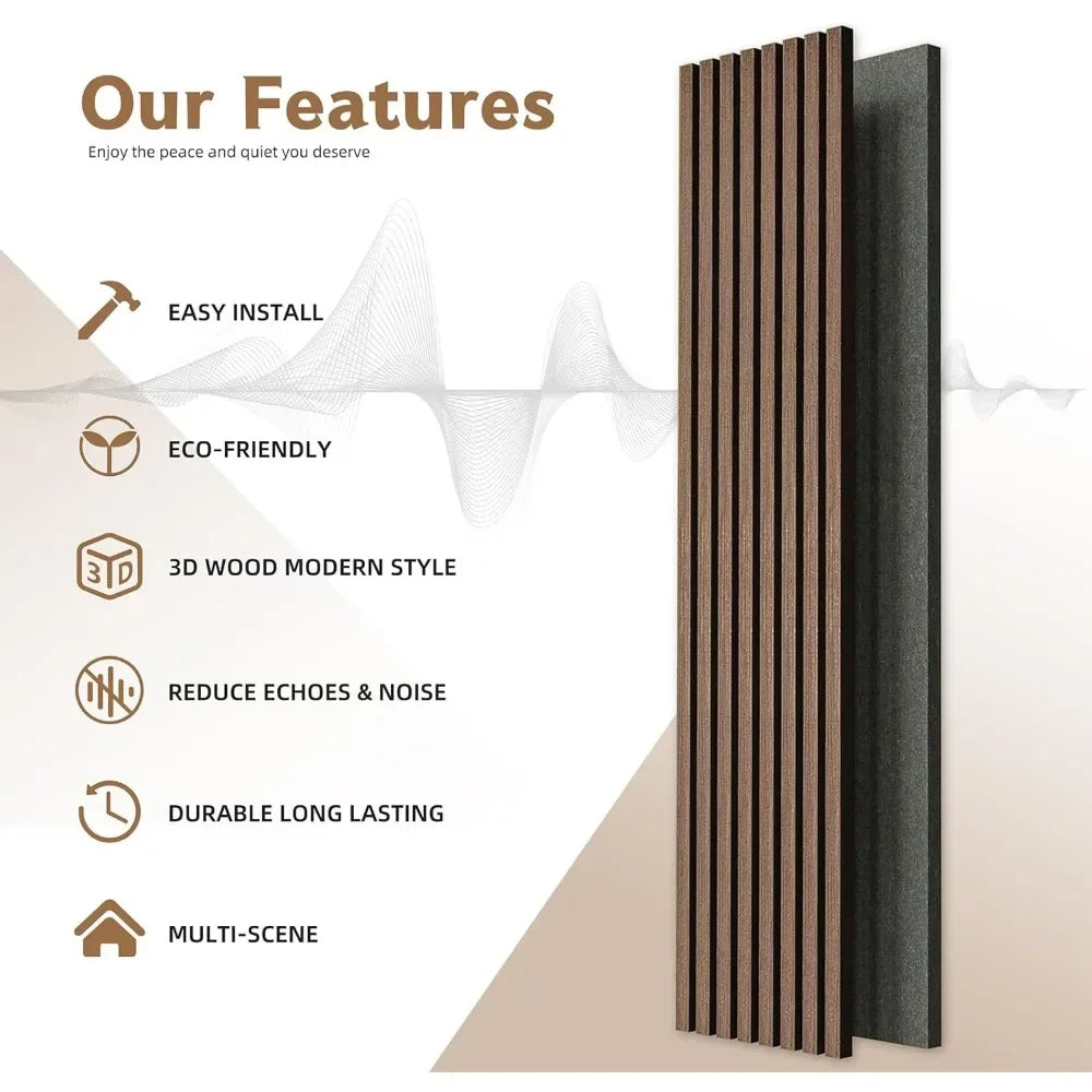 Wood Slat Acoustic Panels Noise Reduction