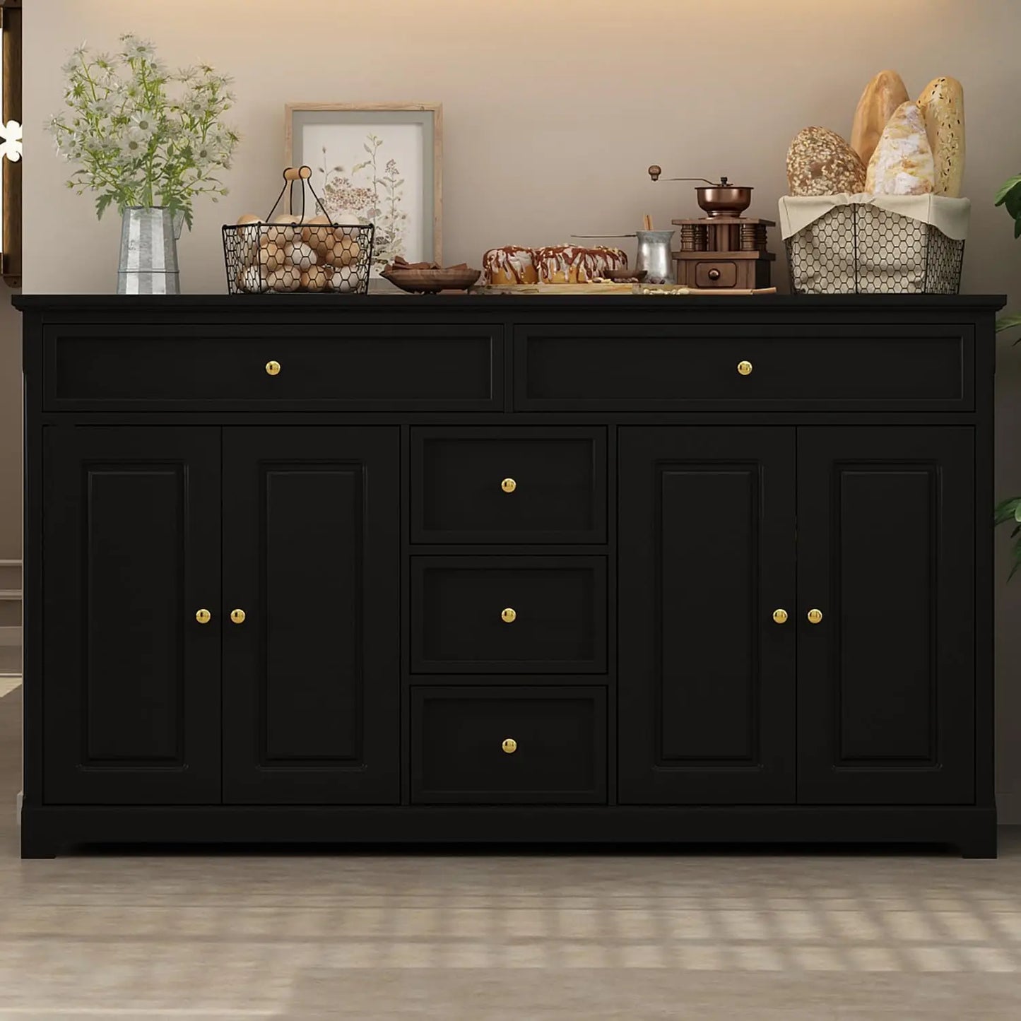 Buffet Bar Wine Cabinet Storage