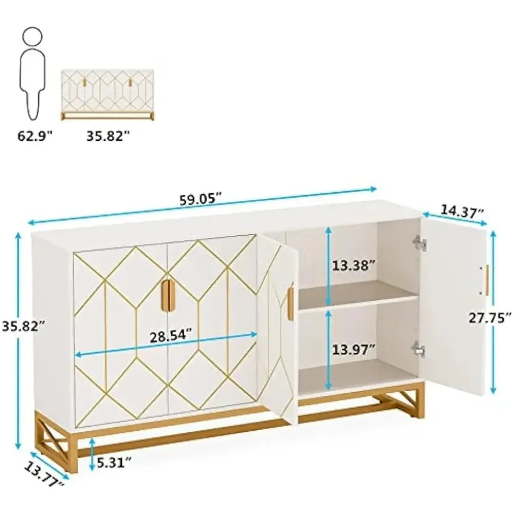 Modern Sideboard Storage Cabinet