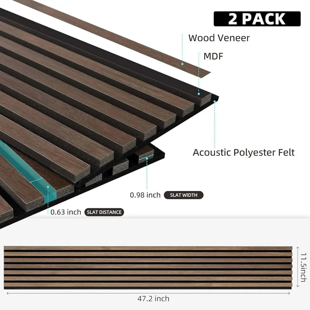 Wood Slat Acoustic Panels Noise Reduction