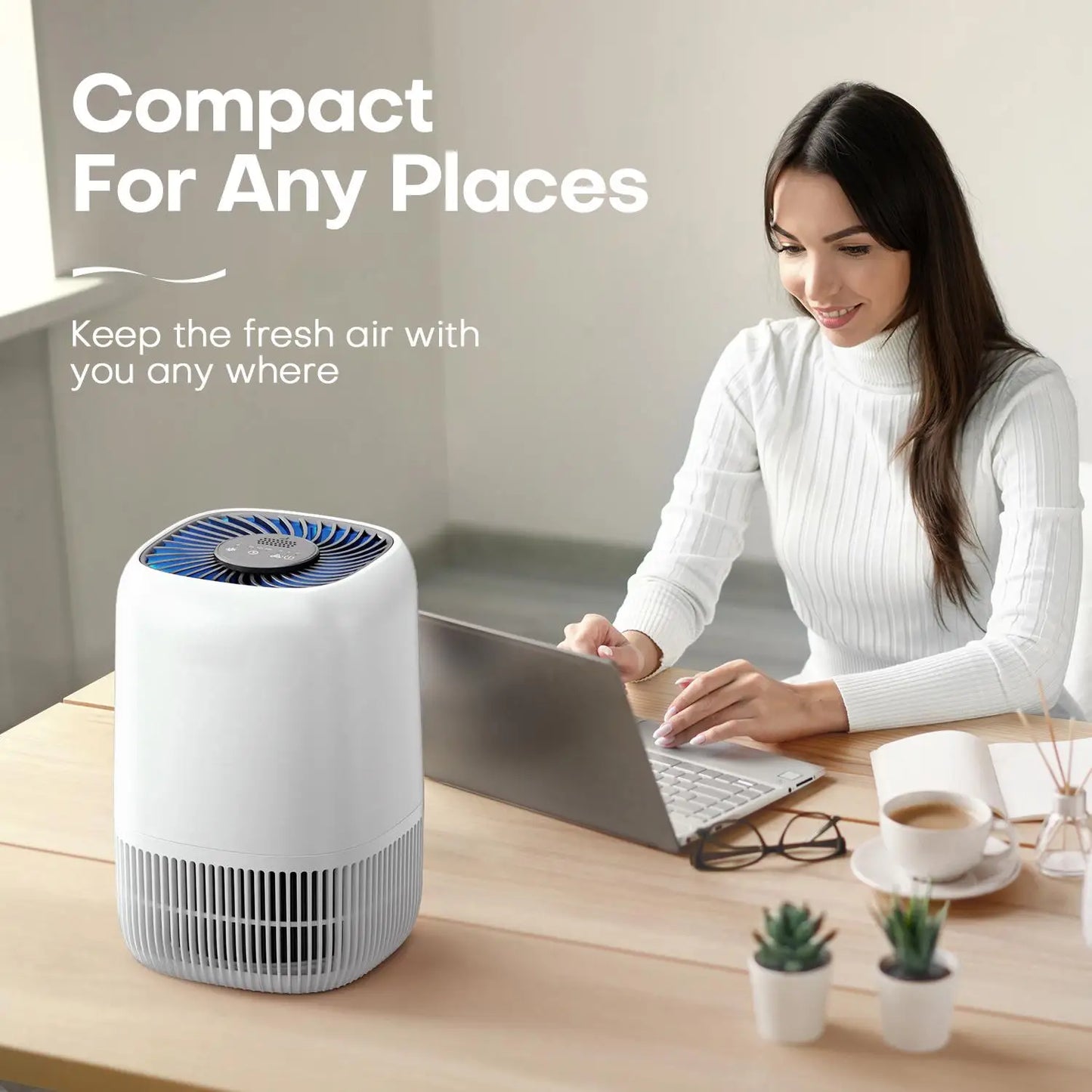 Portable Air Purifier with HEPA Filter