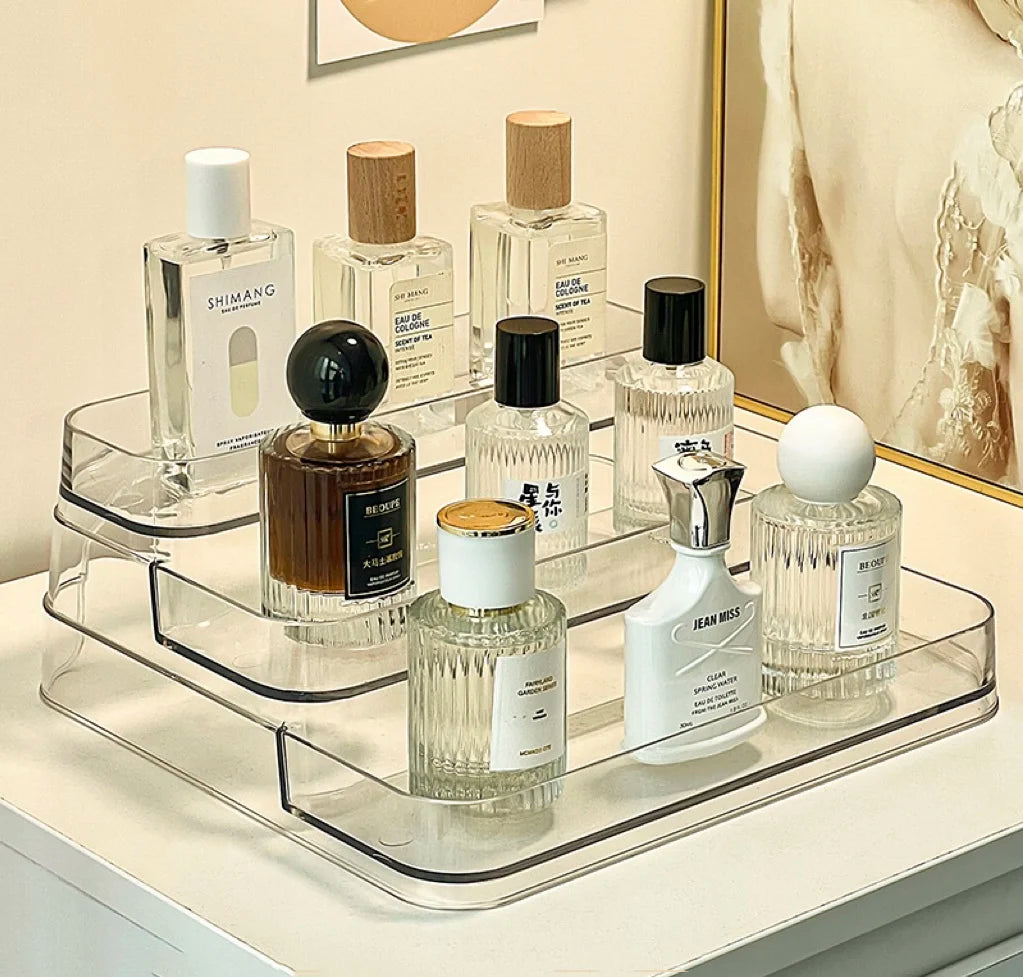 Perfume Shelf Bathroom Makeup Organizer Rack