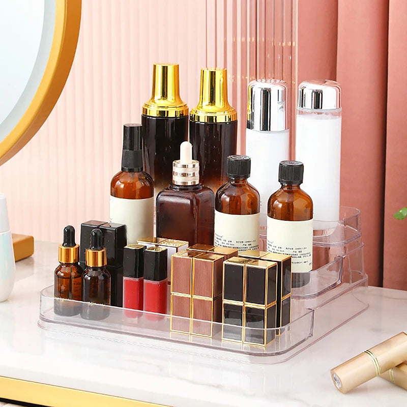 Perfume Shelf Bathroom Makeup Organizer Rack