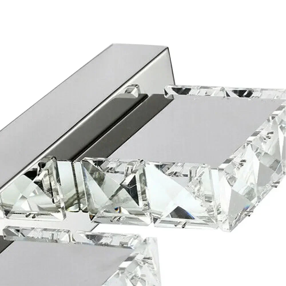 4-Lights Vanity Crystal Wall Light