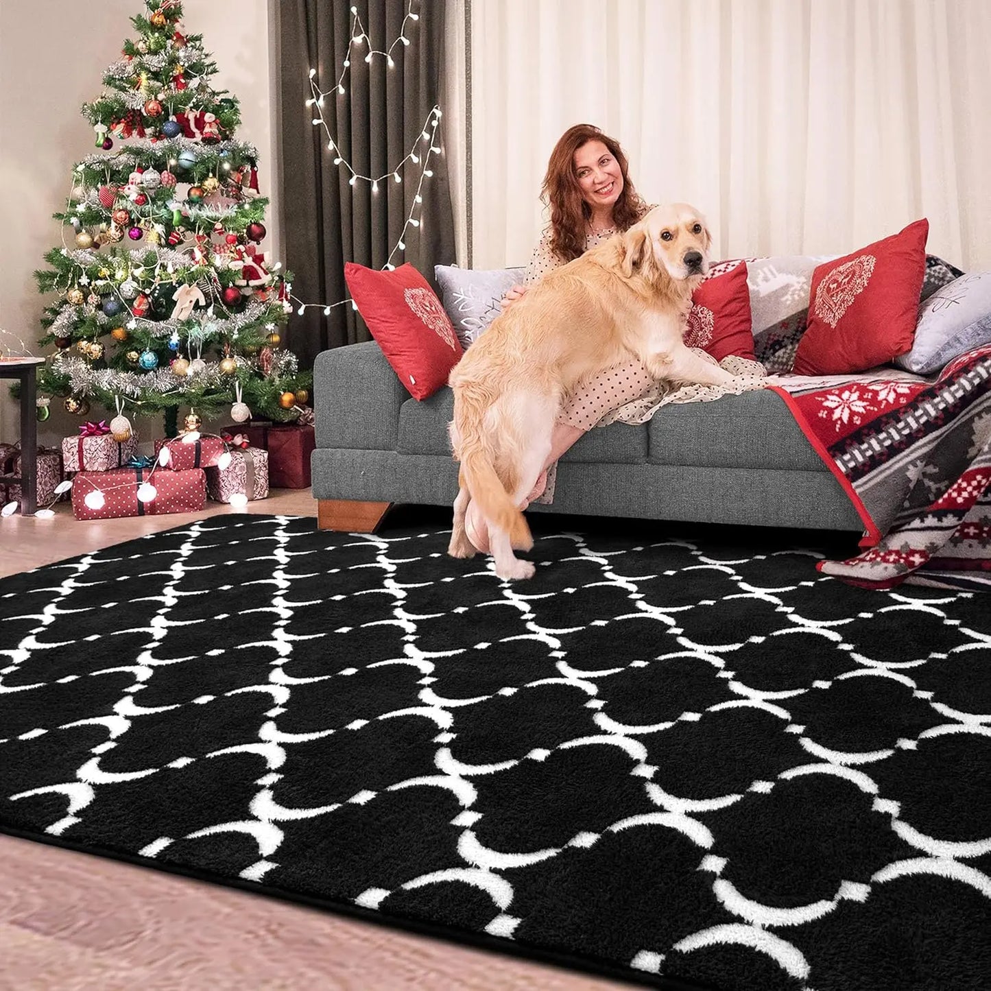 Large Indoor Memory Foam Rug