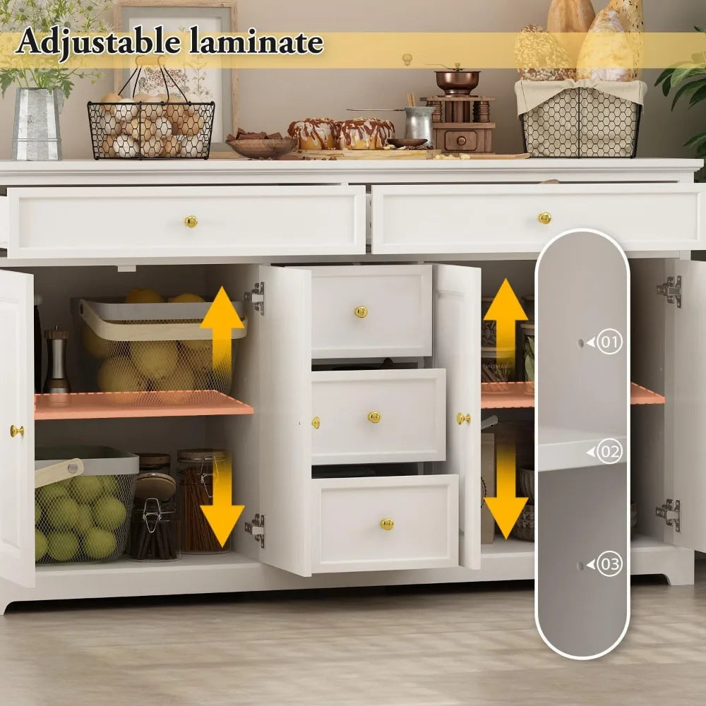 Buffet Bar Wine Cabinet Storage