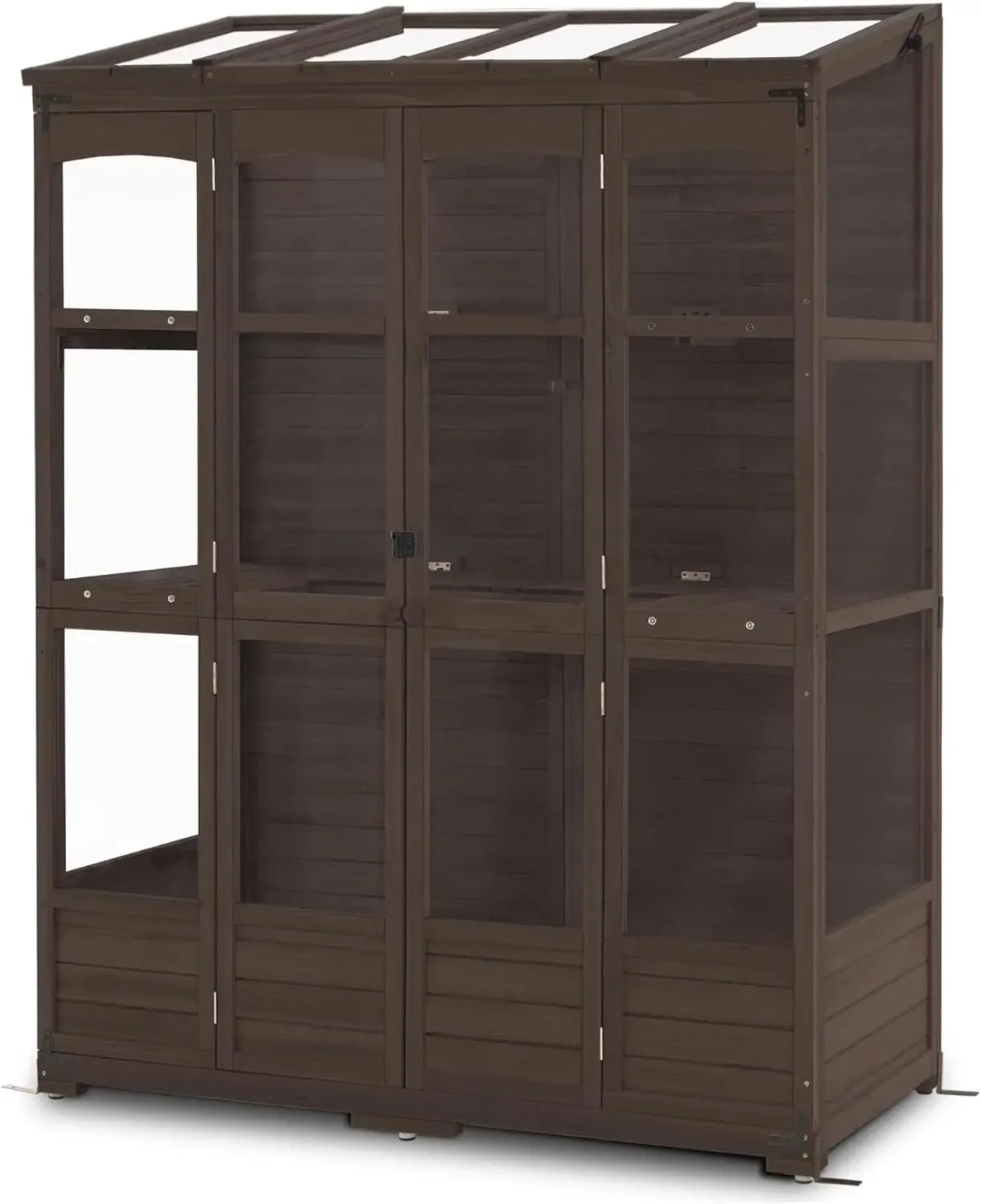 Walk-in Wooden Greenhouse