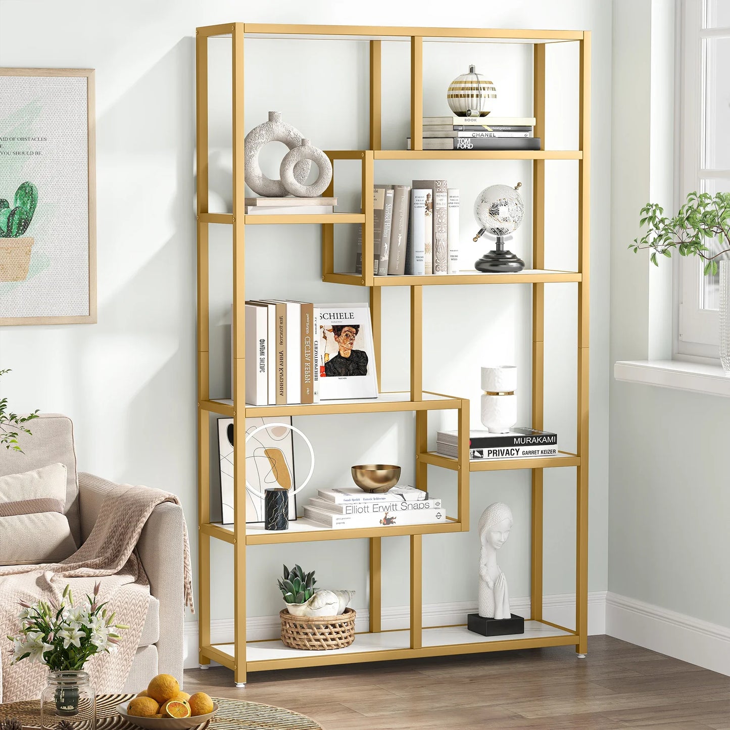 Tribesigns Bookshelf Bookcase