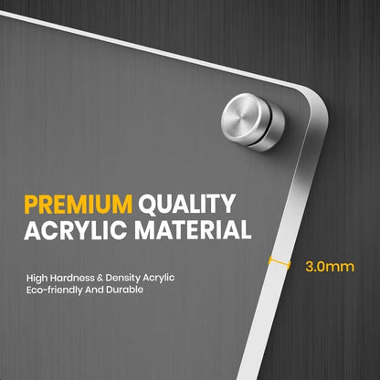 2in1 Monthly & Weekly Clear Magnetic Board