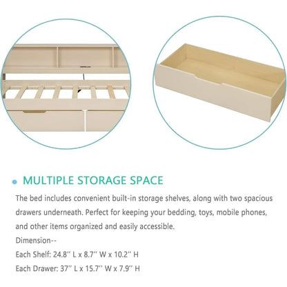 Daybed with Under Bed Drawers