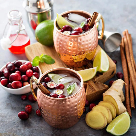 Stainless Steel Copper Plated Goblet Mug