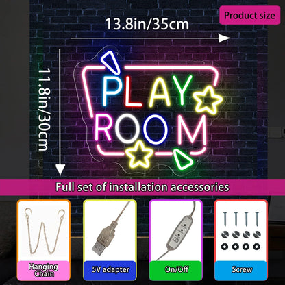 For Gamer Room Neon LED Signboard