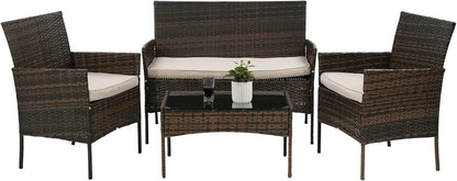 Patio Furniture Set Bright Colors
