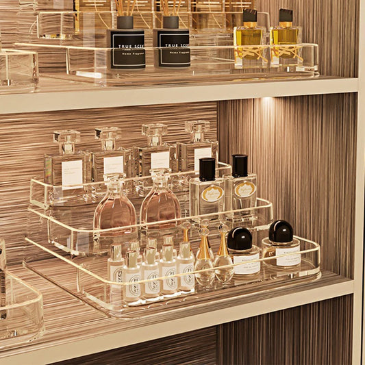 Perfume Shelf Bathroom Makeup Organizer Rack