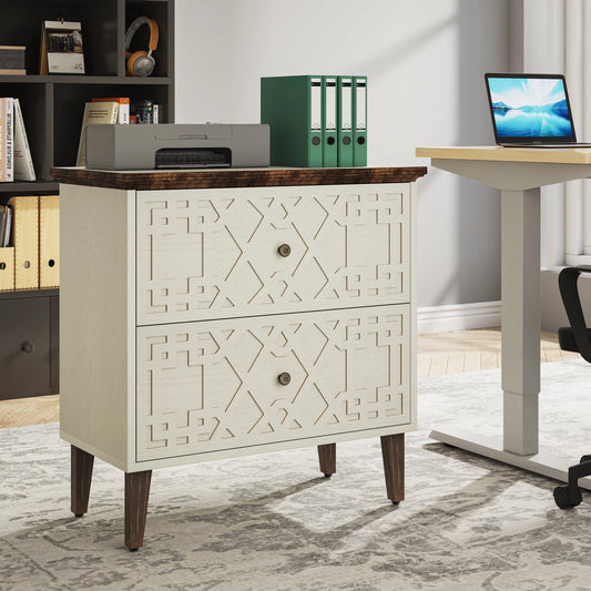 Home Office Wood File Cabinet