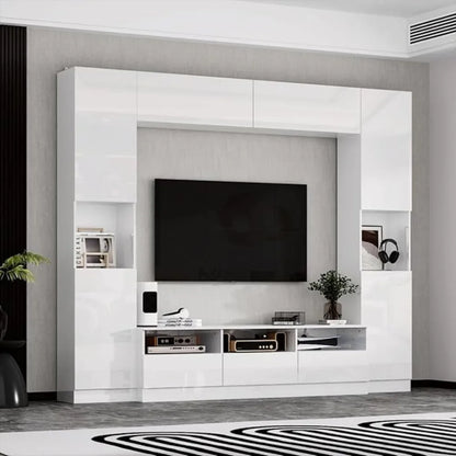 TV Entertainment Center with Bookshelves