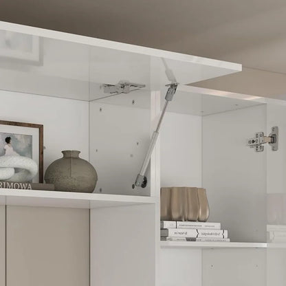 TV Entertainment Center with Bookshelves