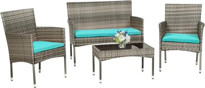 Patio Furniture Set Bright Colors