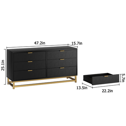 Modern Storage Dresser Chest Organizer