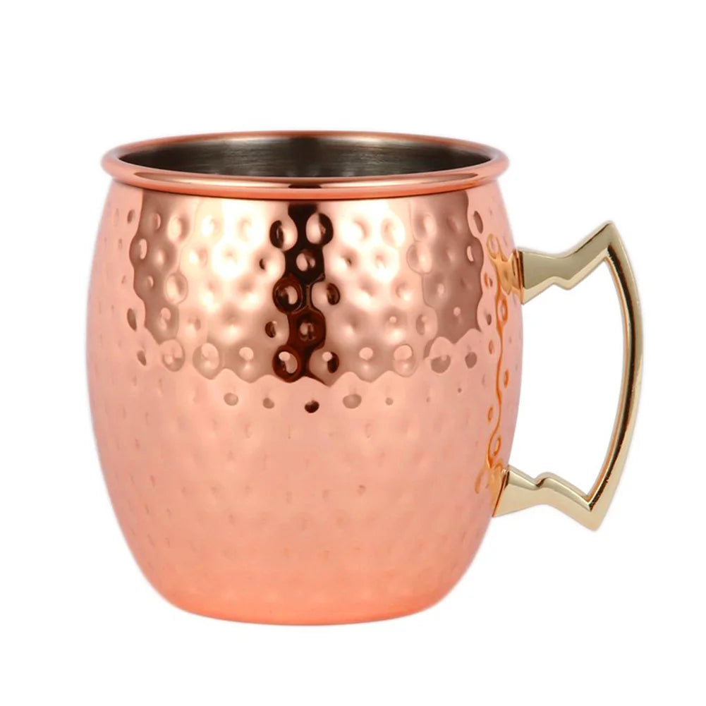 Stainless Steel Copper Plated Goblet Mug
