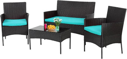 Patio Furniture Set Bright Colors