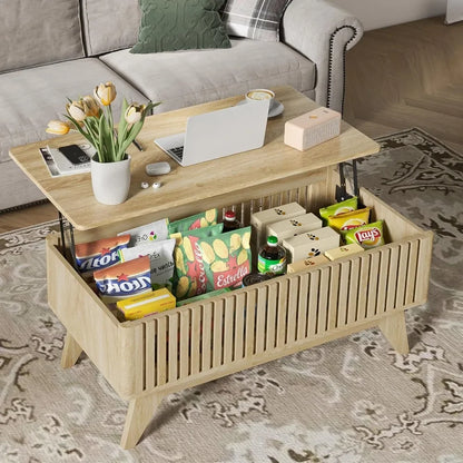 Lift Top Coffee Table with Hidden Compartment
