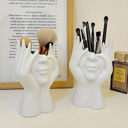 Cute Hands-Shaped Makeup Vanity Organizer