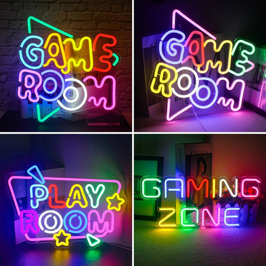 Game Room Neon Sign LED USB Powered