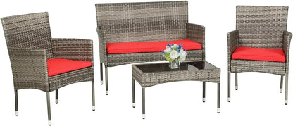 Patio Furniture Set Bright Colors