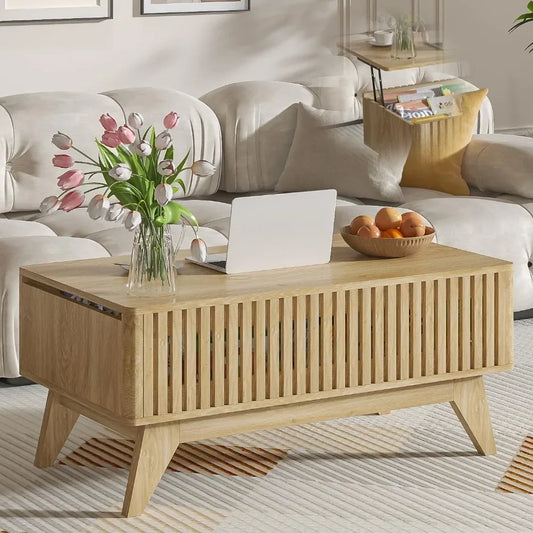 Lift Top Coffee Table with Hidden Compartment